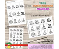 Kit Imprimible Tags Emprendedor Mega Pack + 50 Modelos