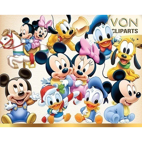 Kit Imprimible  Babys Disney  51  Clipart  Ver Promo
