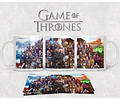 Kit Diseños Plantillas Tazas Game Of Thrones Sublimación M3