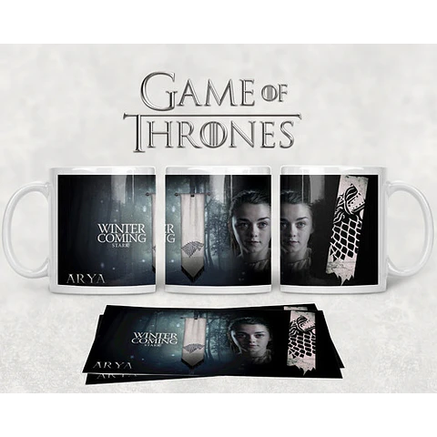 Kit Diseños Plantillas Tazas Game Of Thrones Sublimación M3