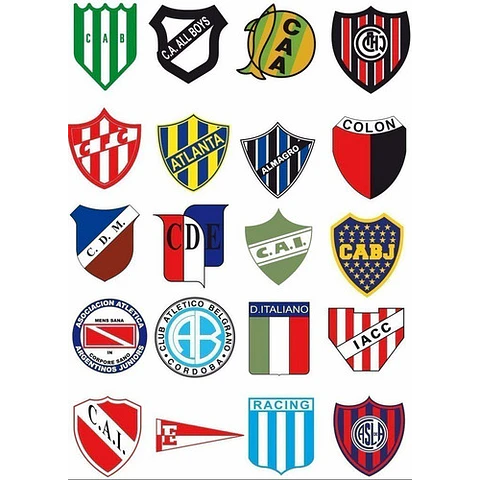 1400 Escudos De Fútbol En Vectores P/ Estampar Logo
