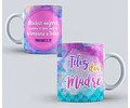 Diseños Plantillas Para Tazas Día De La Madre Sublimación M1