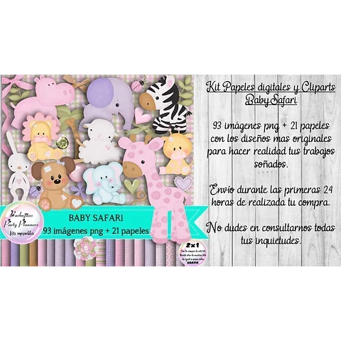 Papeles Fondos Y Cliparts Imagenes Png Baby Safari