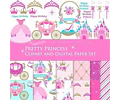 Cliparts Png Y Papeles Digitales Princesas En Rosa M18