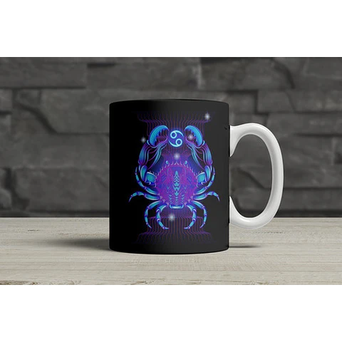 Diseños Plantillas Tazas Signos Del Zodiaco Sublimación M3