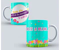 Diseños Plantillas Para Tazas Día De La Madre Sublimación M1