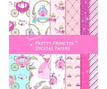 Cliparts Png Y Papeles Digitales Princesas En Rosa M18