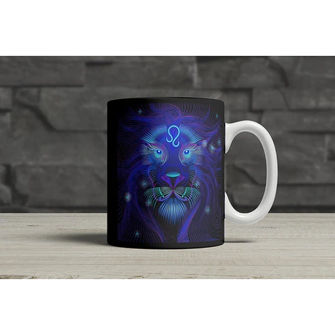 Diseños Plantillas Tazas Signos Del Zodiaco Sublimación M3