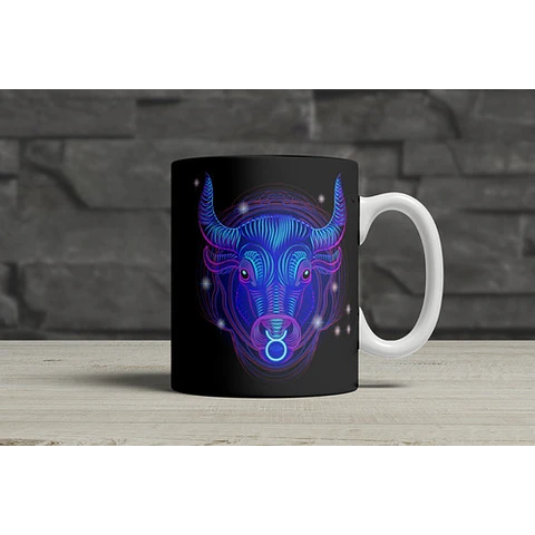 Diseños Plantillas Tazas Signos Del Zodiaco Sublimación M3