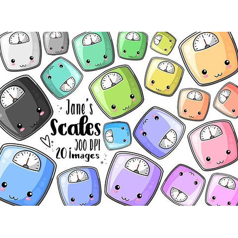 Cliparts Imagenes Png Balanzas De Colores Pasteles Jk55
