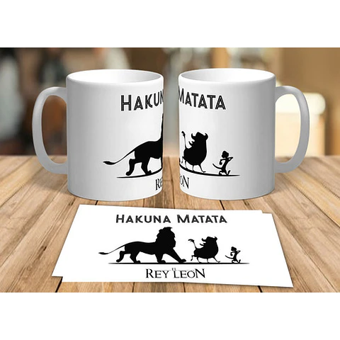 38 Plantillas Sublimación Tazas Infantiles - El Rey León