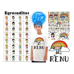 Super Pack Vectores Egresados Remeras Tazas Etc Editable