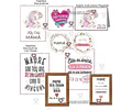Kit Imprimible Dia De La Madre Editable 3 En 1