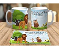 38 Plantillas Sublimación Tazas Infantiles - El Rey León