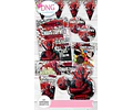 Kit Imprimible Invitaciones Candy Bar Png / Deadpool