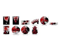 Kit Imprimible Invitaciones Candy Bar Png / Deadpool