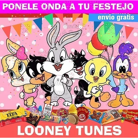 Kit Imprimible Looney Tunes Nena Editable