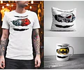 125 Plantillas Sublimación Torsos Tazas Remeras Superhéroes
