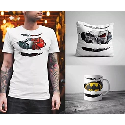 125 Plantillas Sublimación Torsos Tazas Remeras Superhéroes