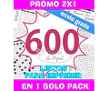 Kit Imprimible Sopa Letras Crucigramas Sudoku