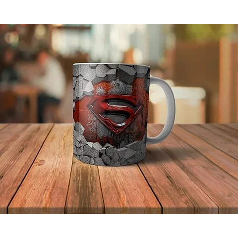 125 Plantillas Sublimación Torsos Tazas Remeras Superhéroes