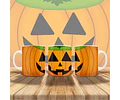 16 Plantillas Sublimación Tazas - Halloween #2 / Editables