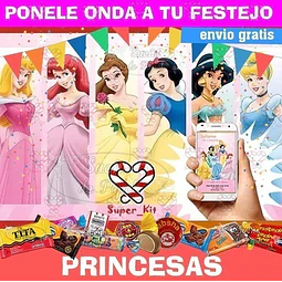 Kit Imprimible Princesas Editable