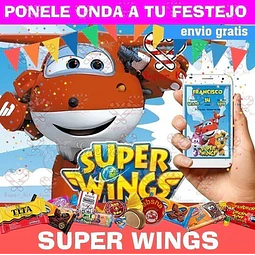 Kit Imprimible Super Wings Editable