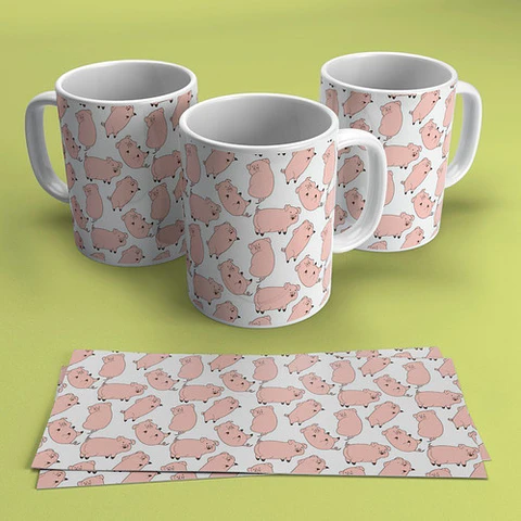 Plantillas Sublimación Tazas Infantil - Gravity Falls