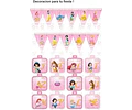 Kit Imprimible Princesas Editable