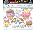 Pack Imágenes Hd Clipart Helados Heladitos Verano Caperuza