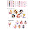 Kit Imprimible Princesas Editable