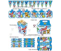 Kit Imprimible Super Wings Editable