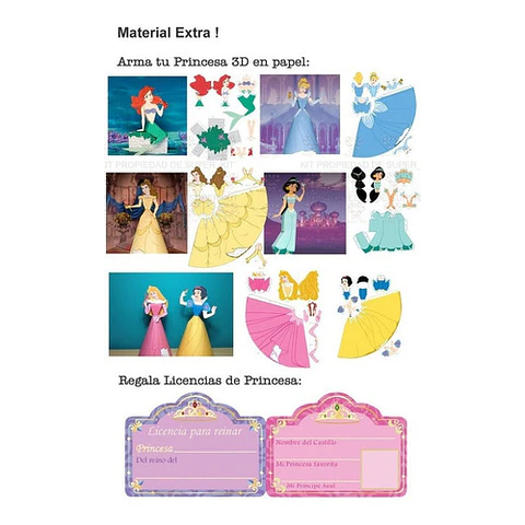 Kit Imprimible Princesas Editable