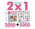 2x1 3000 Plantillas Sublimar Tazas + 3000 Vectores De Frases