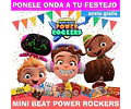 Kit Imprimible Mini Beat Power Rockers Editable