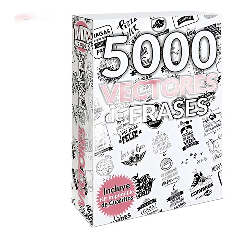 +5000 Vectores Frases Para Sublimación Vinilo Serigrafía Etc