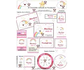 Kit Imprimible Nubecitas Nubes Arco Iris Editable