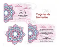 Kit Imprimible Mandala Rosa Editable
