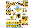 Kit Imprimible Mini Beat Power Rockers Editable