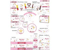 Kit Imprimible Nubecitas Nubes Arco Iris Editable