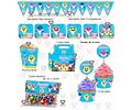 Kit Imprimible Baby Shark Mod 2 Completo Editable