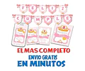 Kit Imprimible Candy Bar Corona Coronita Dorada Full