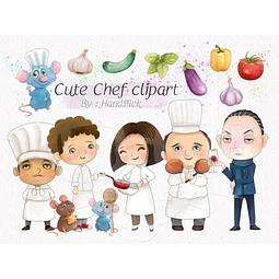 Cliparts Imagenes Png Chef Cocineros