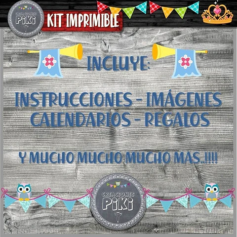 Kit Imprimible Candy Bar Corona Coronita Dorada Full