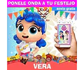 Kit Imprimible Vera Y El Reino Arcoiris Editable