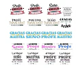 1500 Vectores Frases: Vinilos Sublimacion Tazas Plotter