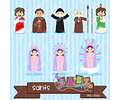 Kit Imprimible Santitos 1 - 22 Imagenes Png