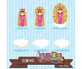 Kit Imprimible Santitos 1 - 22 Imagenes Png
