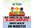 Kit Imprimible Vuelta Al Cole Etiquetas Escuela Colegio Full